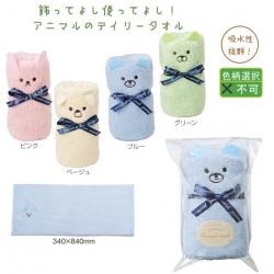 Khăn tắm mềm hình gấu Animal Towel_5