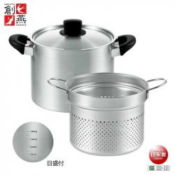 Bộ nồi xửng hấp inox Tsubame 22cm_A