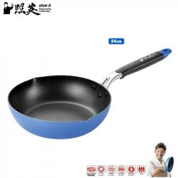 Chảo chống dính cao cấp 5 lớp đáy từ sâu lòng Show-A - Tròn size 24cm_A