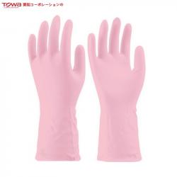 Găng tay cao su tự nhiên Towa size S - Màu hồng_2