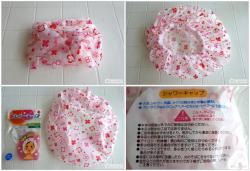 Mũ tắm họa tiết hoa Suruga Free size Ø250mm_11