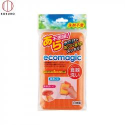 Mút rửa chén bát sinh học EcoMagic - Hương Cam_A