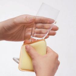 Mút rửa chén bát sinh học EcoMagic - Hương Cam_4