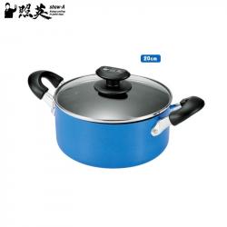 Nồi chống dính cao cấp 5 lớp đáy từ Show-A - Size 20cm_6