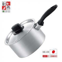 Nồi inox có tay cầm Tsubame 18cm_2