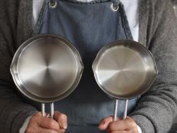 Nồi quánh inox có tay cầm Tsubame 18cm_9