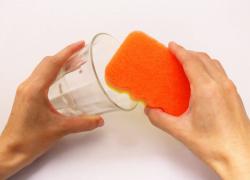 Bọt biển kháng khuẩn Cripica Magic Kitchen - Vàng cam_6