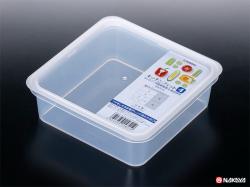 Hộp bảo quản thực phẩm vuông Nakaya 930ml - trắng trong_13