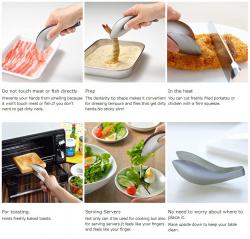 Kẹp gắp inox đa năng Mini Fit Tong 136mm_15