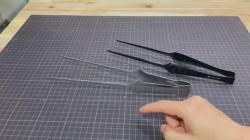 Kẹp gắp inox đầu nhỏ Echo 275mm_7