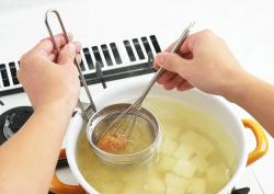 Muôi vớt/ nhúng inox Echo size nhỏ Ø70mm_7