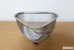 Rổ inox tam giác có chân đế Echo Metal_4