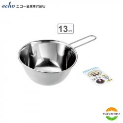 Tô inox có tay cầm Echo Metal Ø13cm_A