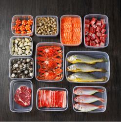 Hộp đựng thực phẩm vuông Nakaya Pack C 1200ml_8