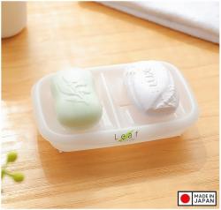 Khay đựng xà bông đôi Leaf - màu trắng_7