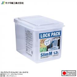 Hộp thực phẩm Sanada Lock Pack Slim MC 1.2L_A
