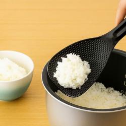 Muôi cơm chống dính, kháng khuẩn ion bạc Ag+ (Màu đen)_2